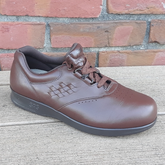 SAS Women's Free Time Walking Shoes - Size 7 1/2 W Comfort Genuine Leather Shoes - Picture 2 of 12